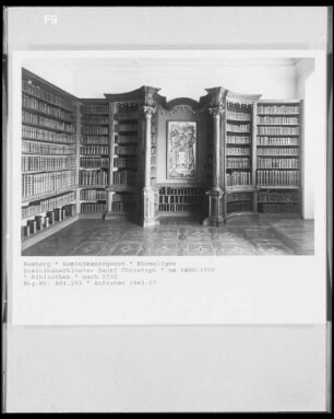 Ehemaliges Dominikanerkloster Sankt Christoph — Bibliothek