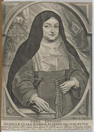 Bildnis der Isabella Clara Evgenia