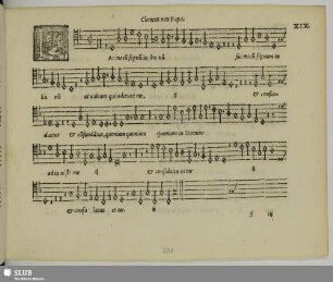 XIX. Clemens non Papa, Jacobus: Fac mecum signum