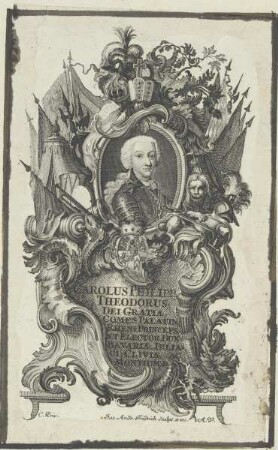 Bildnis des Carolus Philipp. Theodorus
