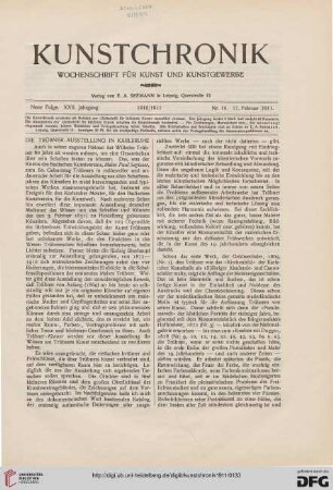 Heft 16 (17. Februar 1911)