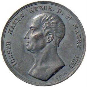 Gedenk-Medaille Joseph Haydn