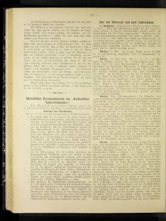 Westfälischer Provinzialverein des "Katholischen Lehrerverbandes"
