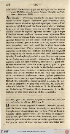 Urkunde 351-400