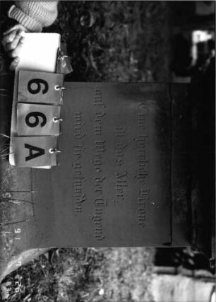 Grabstein 66A