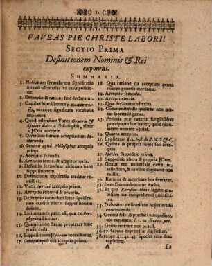 Dissertatio Inauguralis De Genere Et Specie JCtorum