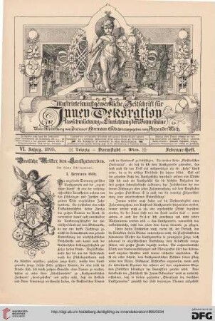 Deutsche Meister des Kunstgewerbes, [1]: Hermann Götz