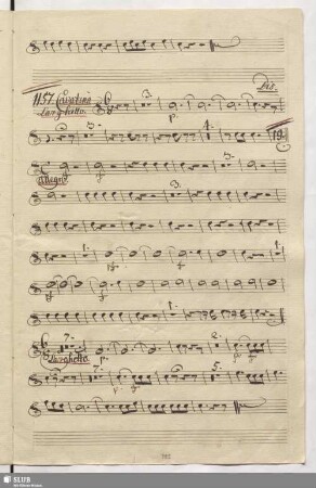 1157. Cavatina: Quello è il tetto quello è il nido / Cimarosa, D.