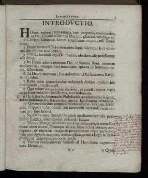 Introductio. - Pars Praeliminaris. De Praecognitis Ethicis.