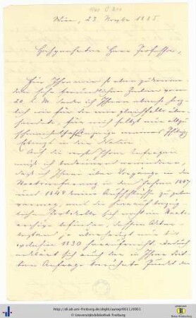 Autogr. Nr. 611