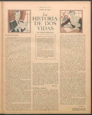 La historia de dos vidas : Cartas de amor