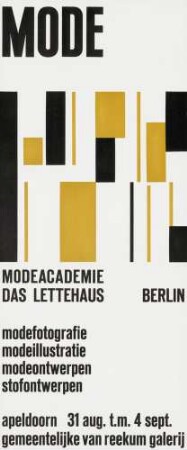 MODE. Modefotografie, Modelillustratie, Modeontwerpen, Stofontwerpen. Modeacademie. Das Lettehaus Berlin
