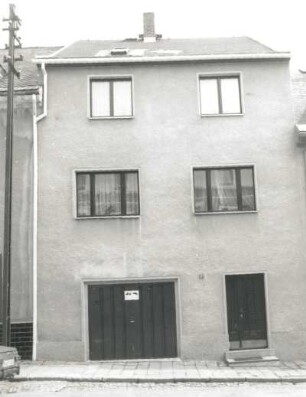 Marienberg, Marienstraße 12. Wohnhaus ohne Laden. Straßenansicht