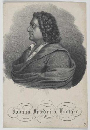 Bildnis des Johann Friedrich Böttger