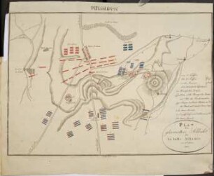 Die Schlachten bei Ligny und bei Belle Alliance : den 16. und 18. Juni 1815