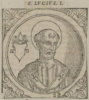 Bildnis von Papst Lucius I.