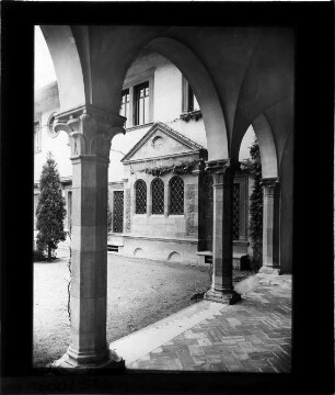 Innenhof der Villa Wohlgemuth