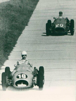 AVUS. Autorennen 1954