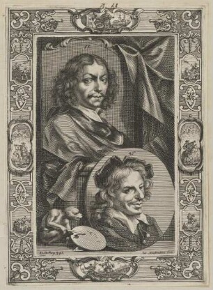 Bildnis des Frans van Mieris und des Jan Steen