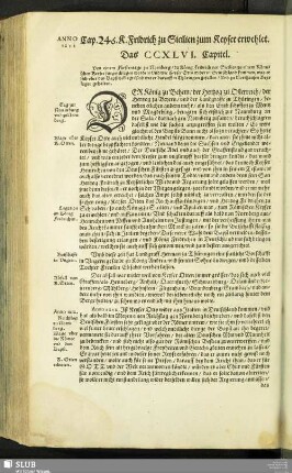 Das CCXLVI. Capitel