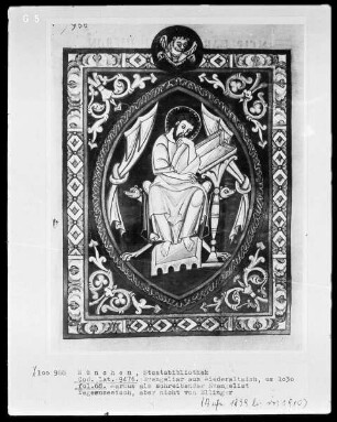 Evangeliar aus Kloster Niederaltaich — Der Evangelist Markus, Folio 68