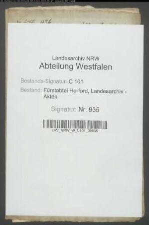 Wehmeyers Erbe auf dem Berge