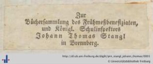 Exlibris (Aus: UB Freiburg i. Br., RA 2017/44-2).