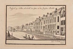 "Prospect zu Cöllen oberhalb der Spree an der Jungfern= Brücke"