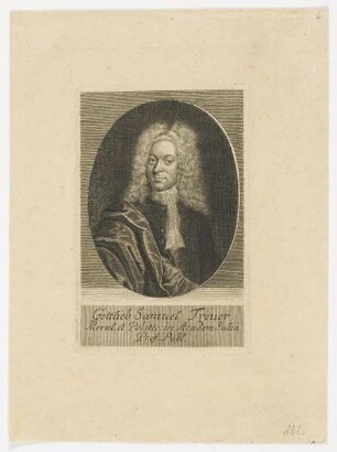 Bildnis des Gottlieb Samuel Treuer