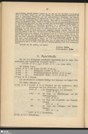 11. Sportelkasse