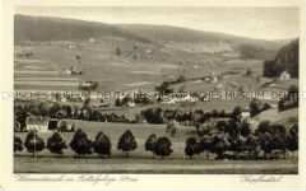 Ansicht von Warmensteinach im Fichtelgebirge