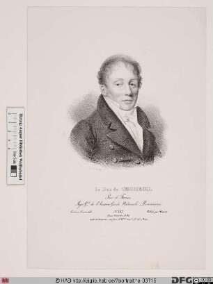 Bildnis Claude-Antoine-Clériadus-Gabriel, duc de Choiseul-Stainville