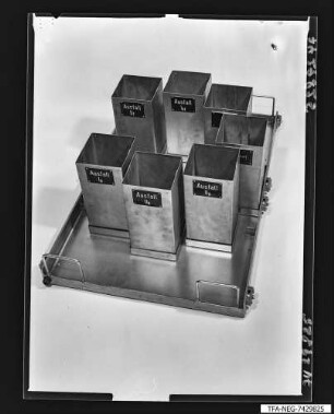 Prüfautomat für Thyristoren, Einschub, Foto 1974