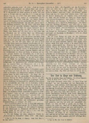 448-449 Der Tod in Sage und Dichtung