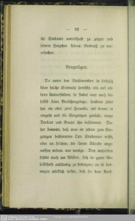 Vergnügen