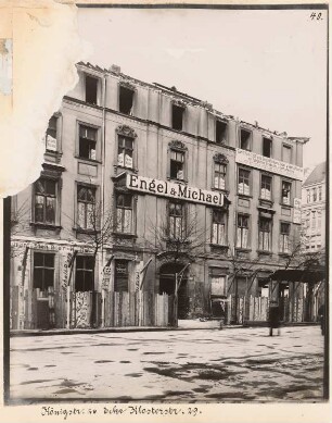 Mietshaus Königstraße 26/Klosterstraße 29, Berlin-Mitte: Ansicht (aus: Julius Kohte, Alt-Berlin, Bauwerke in Berlin und Charlottenburg, aufgenommen 1907-1914)