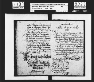 Inventar über das Schloss in Sedlitz [Großsedlitz]