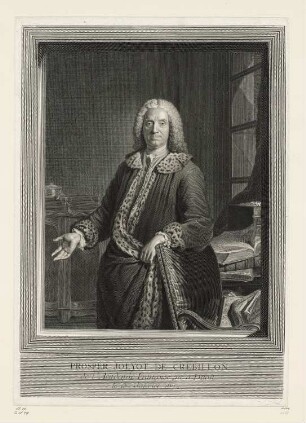 Prosper Jolyot De Crebillon de l'Academie Françoise