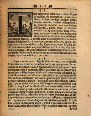 Dissertatio Juridica De Modis Dissolvendi Contractum Locationis Conductionis Rerum