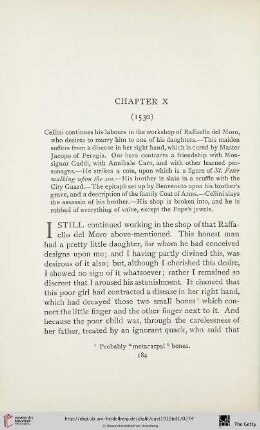 Chapter X (1530)