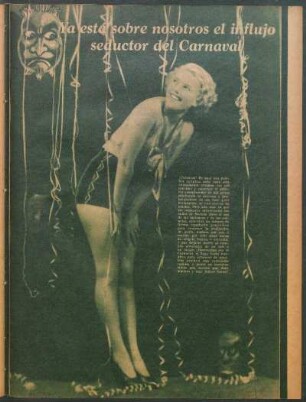 Ya está sobre nosotros el influjo seductor del carnaval [Fotografía]