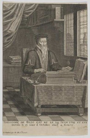 Bildnis des Theodore von Beze