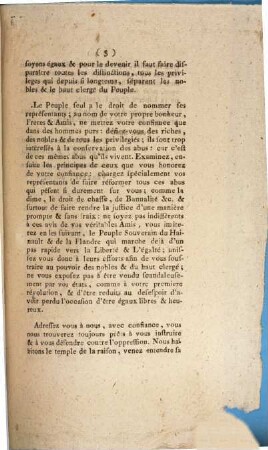 La Société Des Amis De La Liberté Et Légalité : Séante en la ville Libre e Louvain, à ses Concitoyens de tout Etat, ...