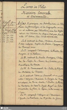 Histoire Generale et Universelle