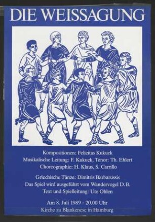 Plakat "Die Weissagung"