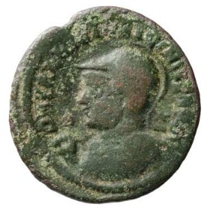 Münze, Follis, 321 - 324 n. Chr.