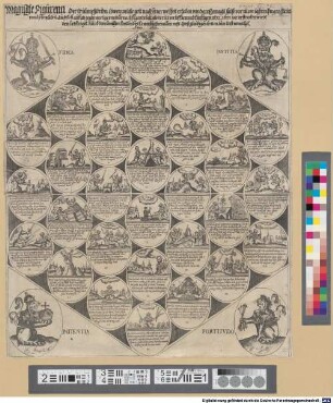Magische Figurenn Der triumphireden Löwen welche gott nach seiner weisheit erhaben vnnd grosgemacht hat so vor vil 100 iahren Prognosticirt vnnd prophezeit ... : Anno 1632