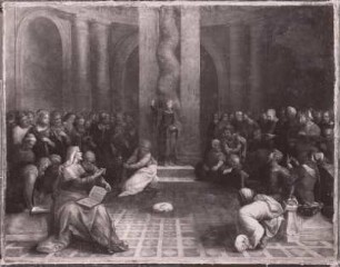 Christus lehrt im Tempel