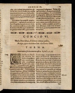 103-118, Concio VI
