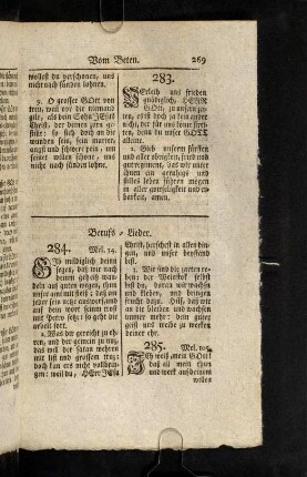 269-272, Berufs-Lieder
